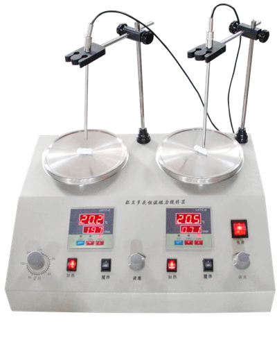 Økonomisk flerkanals digital display konstant temperatur magnetisk omrører